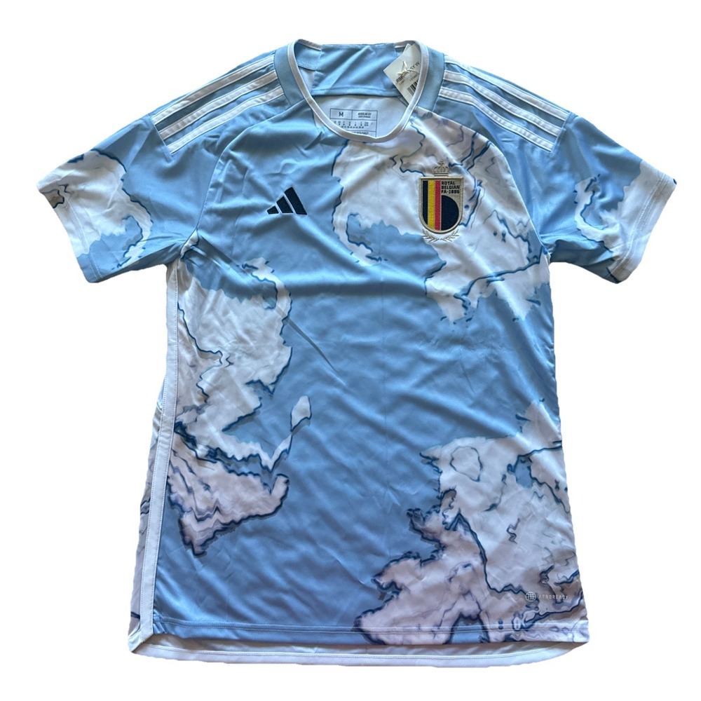 NWT Official Adidas FIFA Belgium 2023‎ Soccer Jersey Size Medium Women